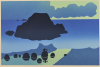 MICHAEL SMITHER Untitled (Island. cloud and gull)
