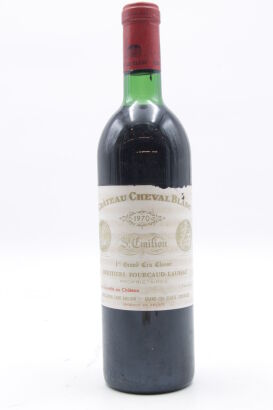 (1) 1970 Chateau Cheval Blanc, Saint-Emilion Grand Cru (TS) [JR17.5]