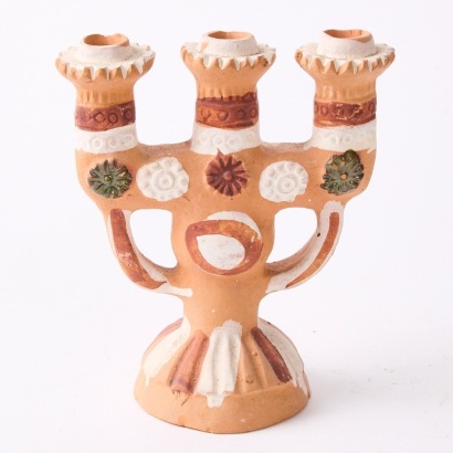 A Teracotta Candelabra, South America