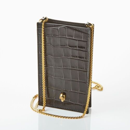 Alexander McQueen, Croc Patent Leather Phone Case