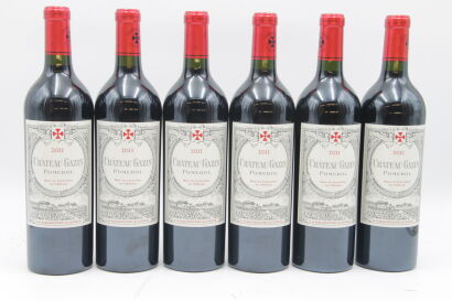 (6) 2011 Chateau Gazin Pomerol