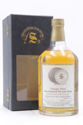 (1) Glen Scotia1966 Signatory Vintage 27 Year Old Single Malt Scotch Whisky