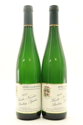 (2) 2005 Bischofliche Weinguter Trier Kaseler Nies'chen Riesling Spatlese, Ruwer