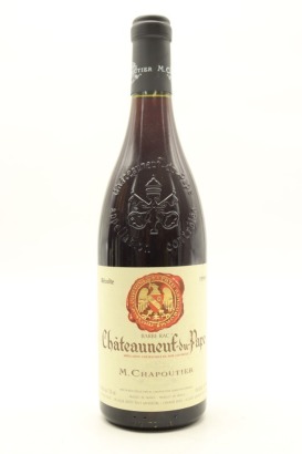 (1) 1999 M. Chapoutier Chateauneuf-du-Pape Barbe Rac, Rhone