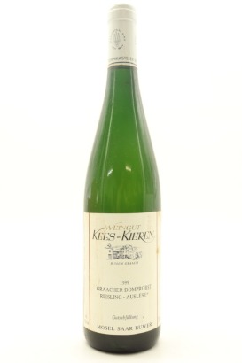 (1) 1999 Weingut Kees-Kieren Graacher Domprobst Riesling Auslese *, Mosel