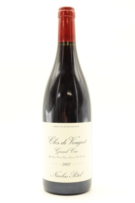 (1) 2007 Maison Nicolas Potel Clos de Vougeot Grand Cru, Cote de Nuits