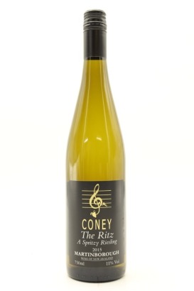 (1) 2015 Coney Wines 'The Ritz' A Spritzy Riesling, Martinborough