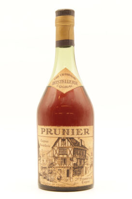 (1) Prunier Hostellerie Cognac (1940's bottling)