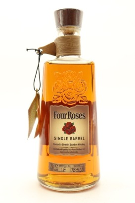(1) Four Roses Single Barrel Kentucky Straight Bourbon Whiskey, 50% ABV