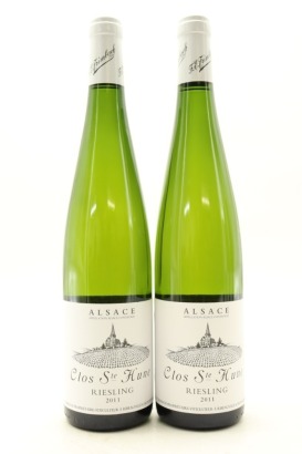 (2) 2011 F E Trimbach Riesling Clos Sainte Hune, Alsace [17.5]