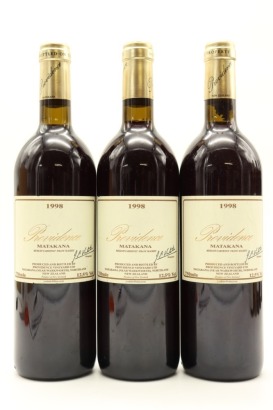 (3) 1998 Providence Private Reserve Merlot Cabernet Franc Malbec, Matakana &diams;