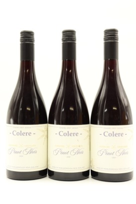 (3) 2020 Colere Ashmore Vineyard Pinot Noir, Marlborough &diams;