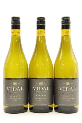 (3) 2018 Vidal Estate Reserve Chardonnay, Hawke's Bay &diams;