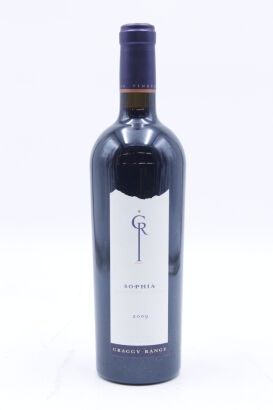 (1) 2009 Craggy Range Sophia Merlot, Gimblett Gravels [JR17.5] [RP95] [BC95]