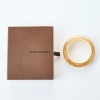 Louis Vuitton, Cream Inclusion Resin Bangle with Box - 2