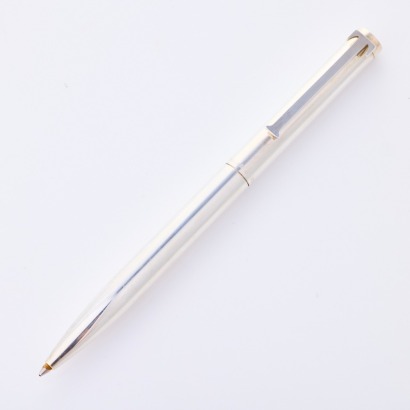 Tiffany & Co, Sterling Silver Ballpoint Pen with Box
