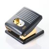 El Casco, Spain Hole Punch in Black and 23k Gold Coating with Box