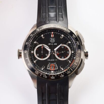 TAG Heuer, 47mm SLR for Mercedes Benz Chronograph Wristwatch, circa 2008