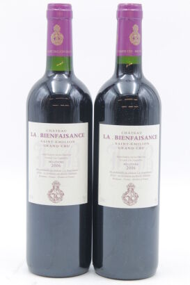 (2) 2006 Chateau La Bienfaisance, Saint-Emilion Grand Cru