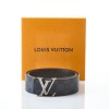 Louis Vuitton, Damier Graphite Reversible Belt, Size 44 with Box - As new