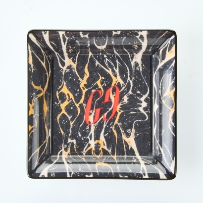 Gucci, GG Logo x Richard Ginori Marble Print Tray