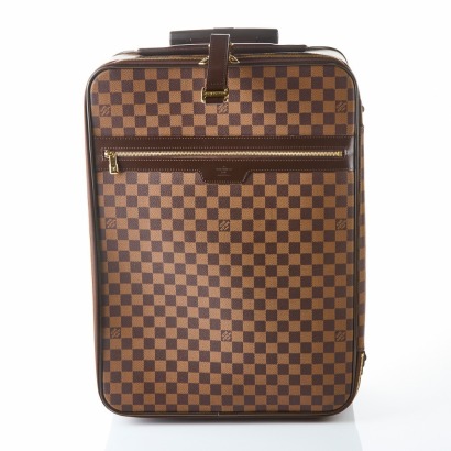 Louis Vuitton, Damier Ebene Pegase 55 Suitcase