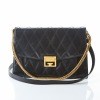 Givenchy, Medium GV3 Quilted Black Shoulder Bag