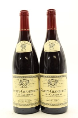(2) 2010 Louis Jadot Les Cazetiers, Gevrey-Chambertin Premier Cru