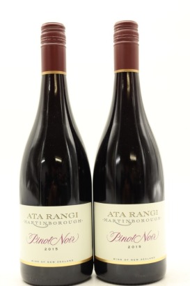 (2) 2015 Ata Rangi Pinot Noir, Martinborough [JR17] [RP95]