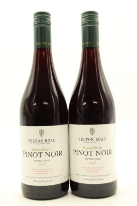 (2) 2022 Felton Road Bannockburn Pinot Noir, Central Otago