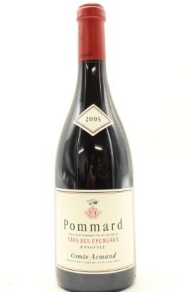 (1) 2005 Comte Armand Clos des Epeneaux Monopole, Pommard Premier Cru [JR18.5]