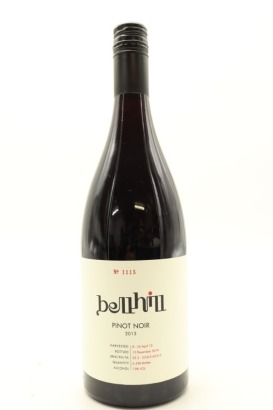 (1) 2013 Bell Hill Pinot Noir, Canterbury [JR17.5] [BC98] [RP95]