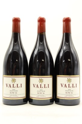 (1) 2018 Valli Row 36 Pinot Noir, Central Otago, 1500ml