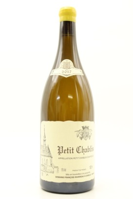 (1) 2017 Domaine Francois Raveneau Petit Chablis, Burgundy, 1500ml