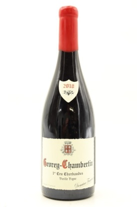 (1) 2018 Domaine Fourrier Les Cherbaudes Vieilles Vignes, Gevrey-Chambertin Premier Cru [JR17.5]