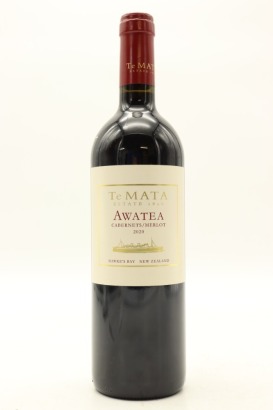 (1) 2020 Te Mata Estate Awatea Cabernets - Merlot, Hawke's Bay