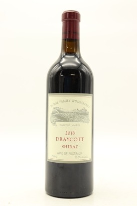 (1) 2018 Burge Family Winemakers Draycott Shiraz, Barossa Valley