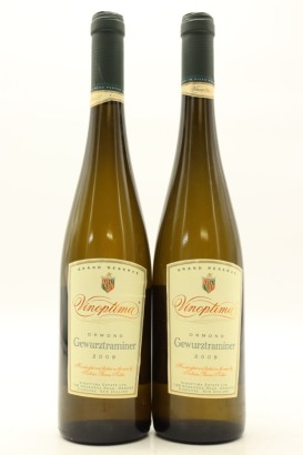 (2) 2009 Vinoptima Ormond Grand Reserve Gewurztraminer, Gisborne