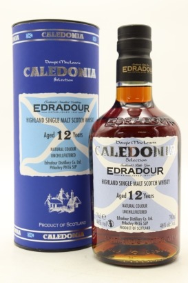(1) Edradour Caledonia Selection 12 Year Old Single Malt Scotch Whisky, 46% ABV (GB)