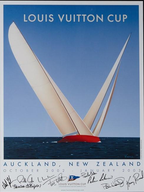 2002, Louis Vuitton Cup 2002 Auckland, Razzia Poster
