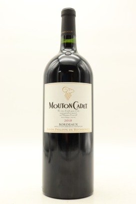 (1) 2010 Baron Philippe de Rothschild Mouton Cadet, Bordeaux, 1500ml