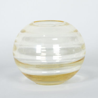 A Stunning Mid-Century Glass Bowl