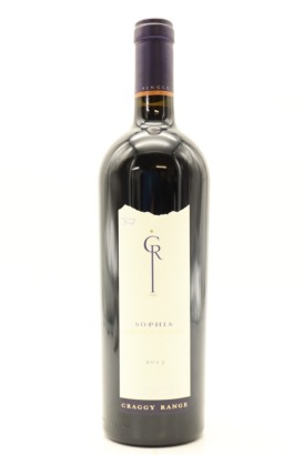 (1) 2013 Craggy Range Sophia Merlot, Gimblett Gravels [JR17] [BC98]