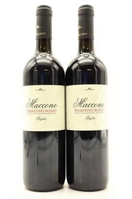 (2) 2008 Angiuli Donato 'Maccone' Primitivo Rosso Puglia IGT