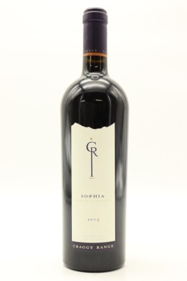 (1) 2013 Craggy Range Sophia Merlot, Gimblett Gravels [JR17] [BC98]