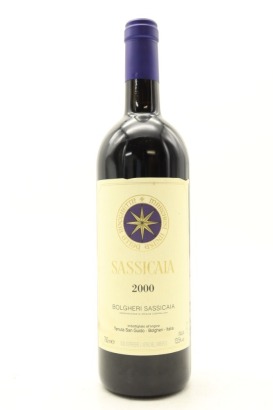 (1) 2000 Tenuta San Guido Sassicaia Bolgheri, Tuscany [JR16.5] [WS93]