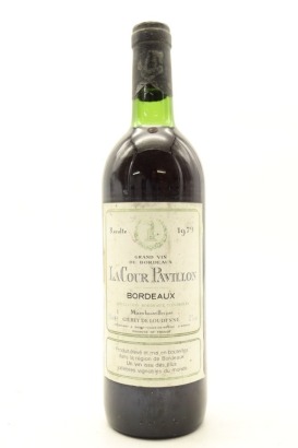 (1) 1979 La Cour Pavillon, Bordeaux (US)
