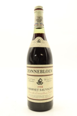(1) 1988 Zonnebloem Cabernet Sauvignon, Stellenbosch