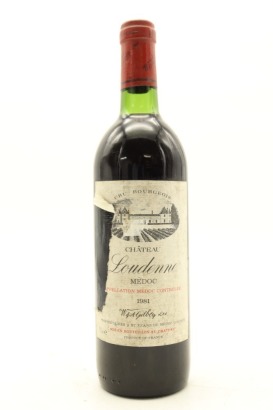 (1) 1981 Chateau Loudenne, Medoc (TOL)