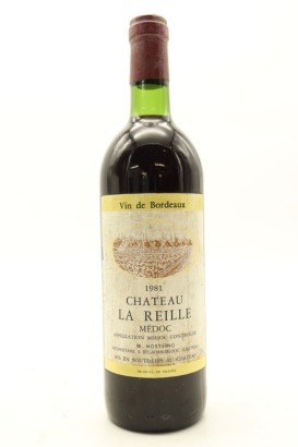 (1) 1981 Chateau de la Reille, Medoc